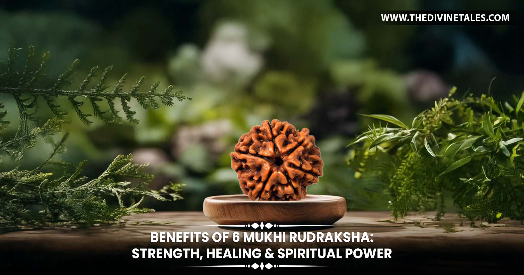 Benefits of 6 Mukhi Rudraksha: Strength, Healing & Spiritual Power
